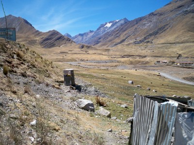 Pachapaqui outside toilets