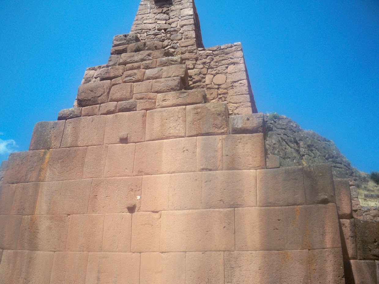 archaeological site near cusco in peru