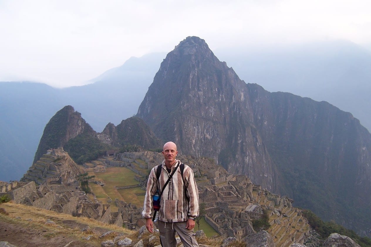 Dave Briggs at Machu Picchu