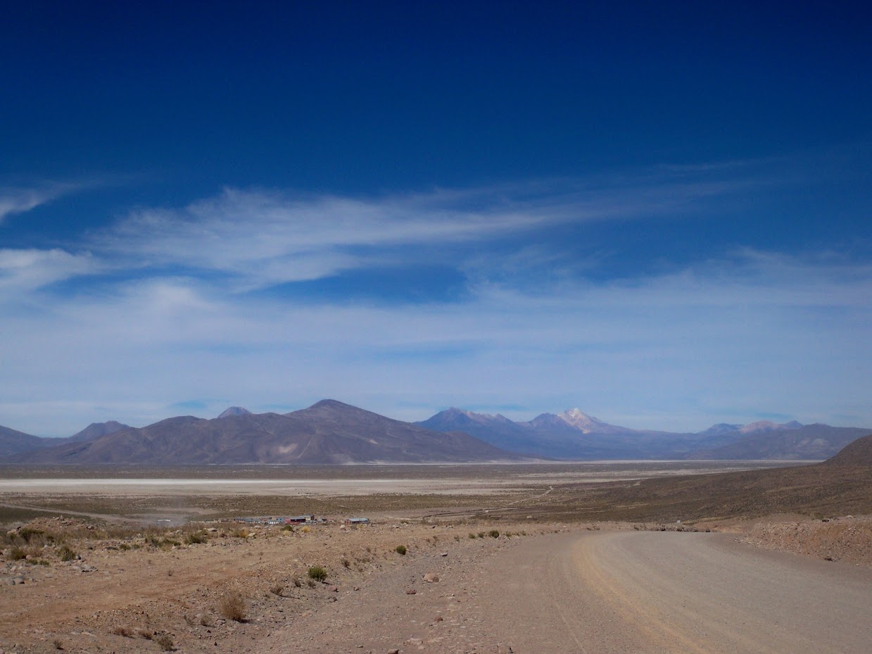 bikepacking in bolivia on rough roads