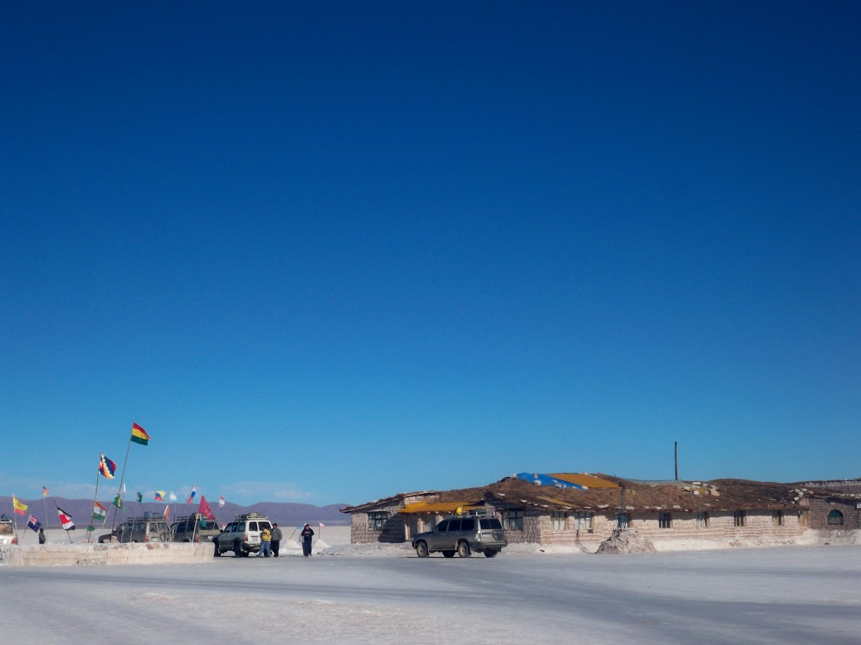 reaching Colchani Bolivia by bicycle