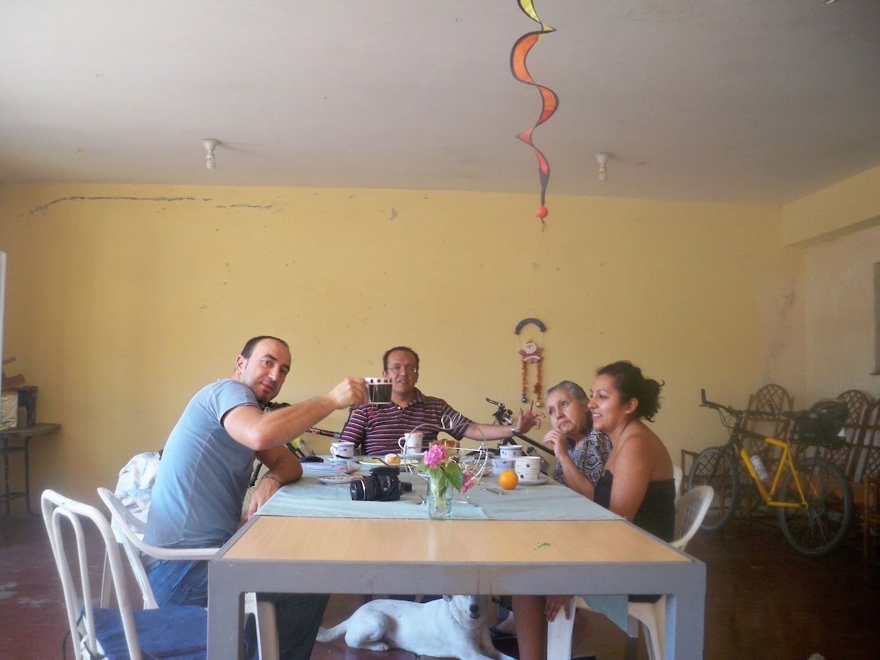 Cyclista family in Salta