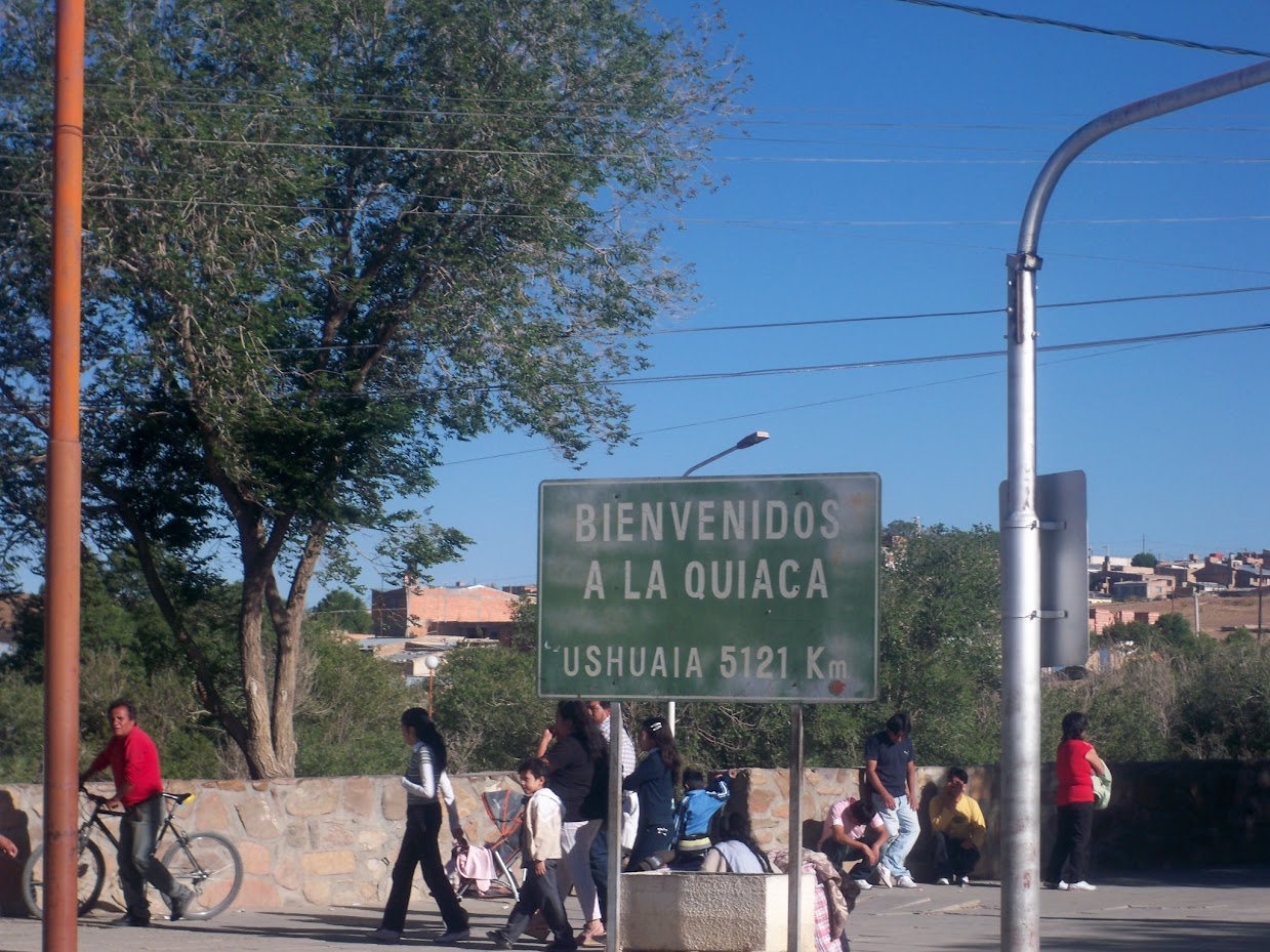 first signpost for ushuaia