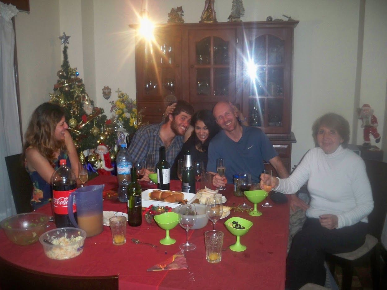 Dave Briggs spending New Year's Eve in Salta, Argentina 2010