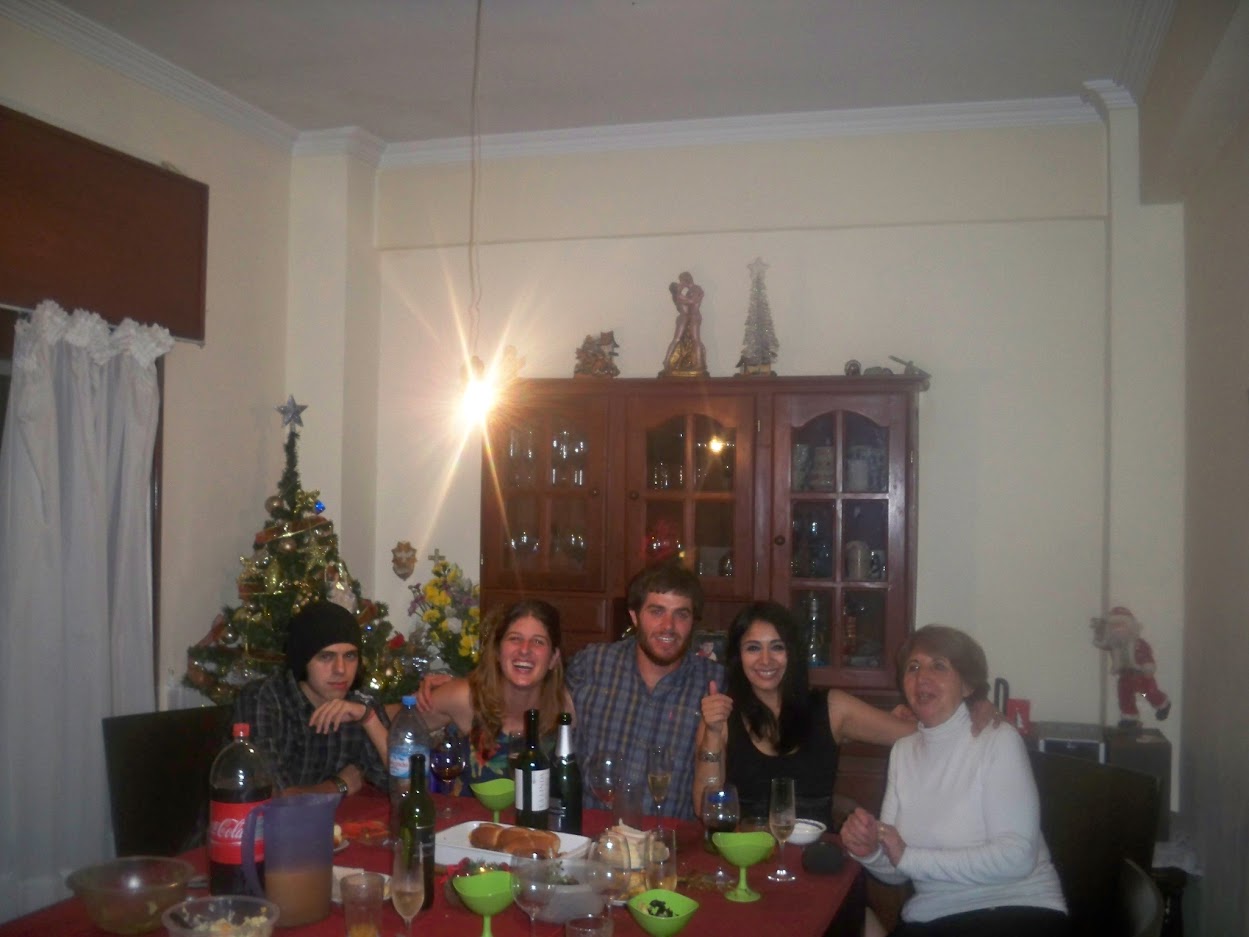 Nancy and sone New Year's Eve Salta, Argentina 2010