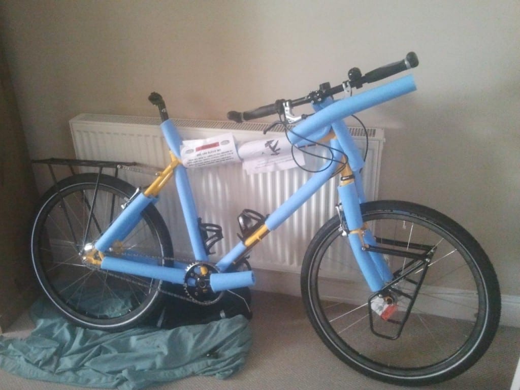 Expedition bicycle well protected Expedition bicycle well protected