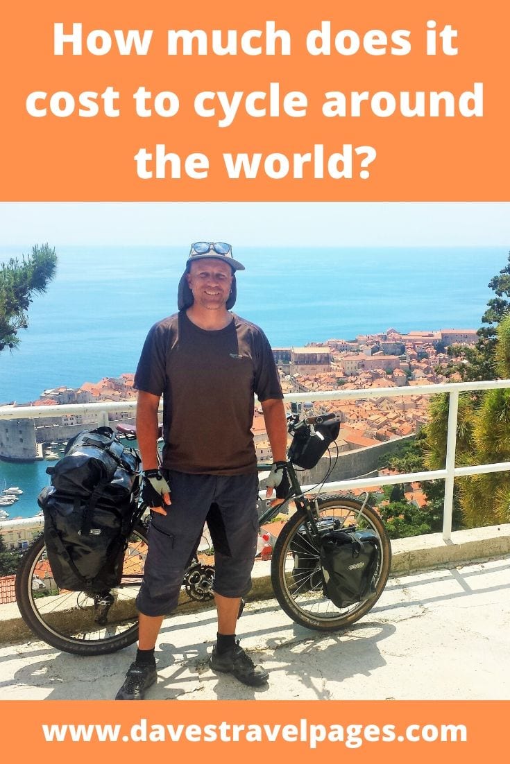 How much does it cost to cycle around the world?