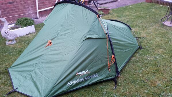 a tent on the bicycle touring gear list