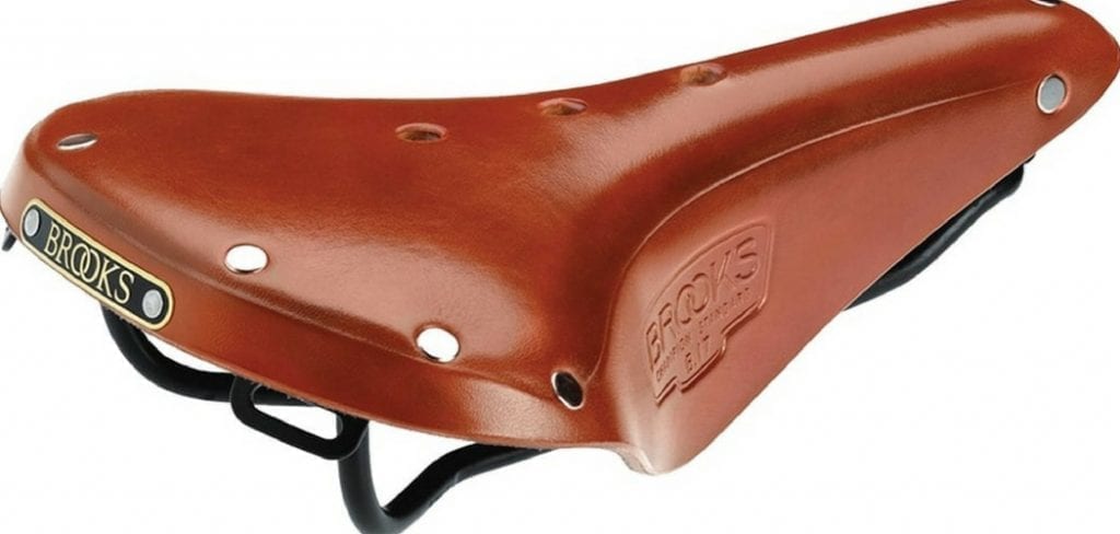 The classic B17 Brooks saddle for touring in a lovely Honey colour