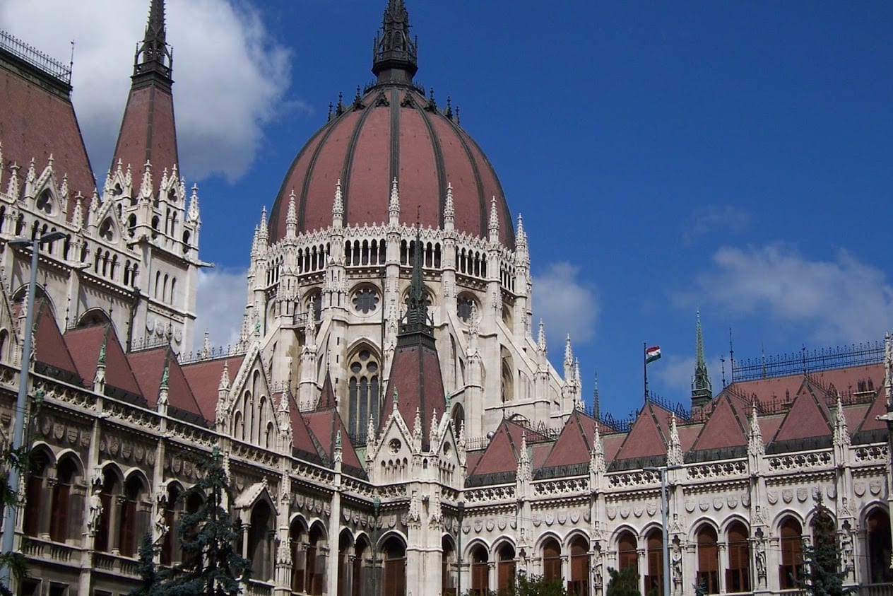Parliament building in Budapest