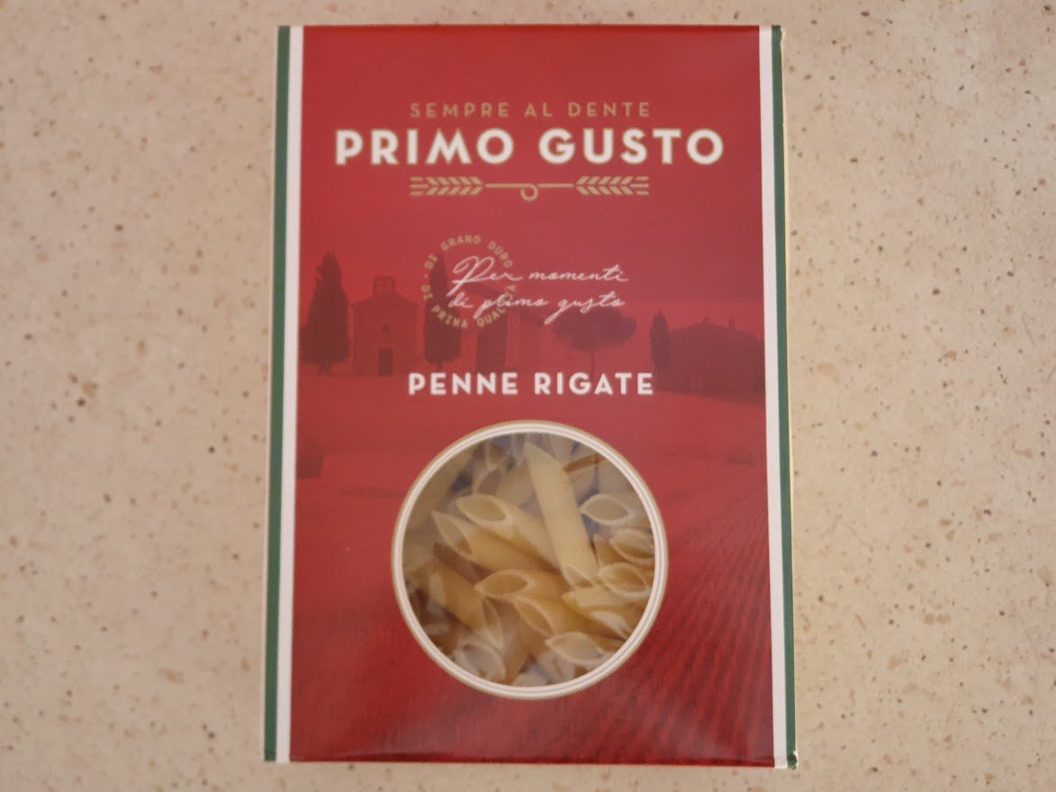 Pasta is a good staple food for bike touring