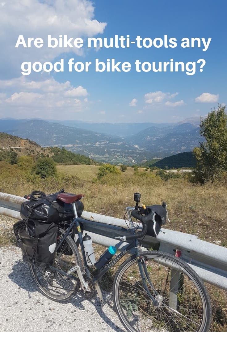 Bike Tours- Tips and advice. A look at if multi-tools are any good for bike touring.