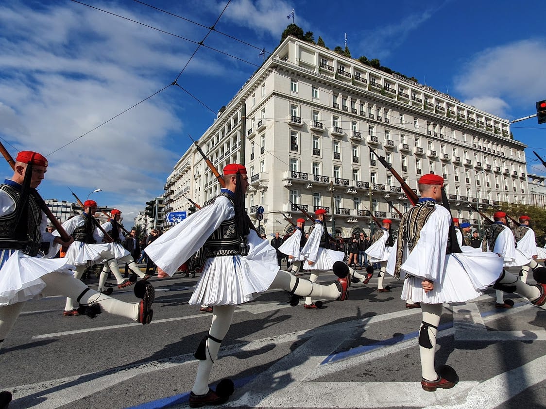 See the Changing of the Guard in Athens