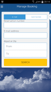 Using the Ryanair app for the first time
