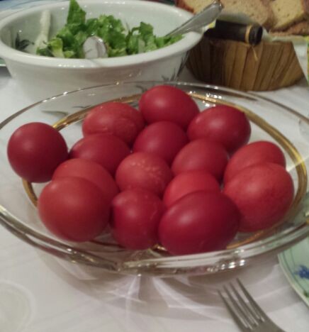 Greek Easter Red Eggs - Special days and festivals in Athens