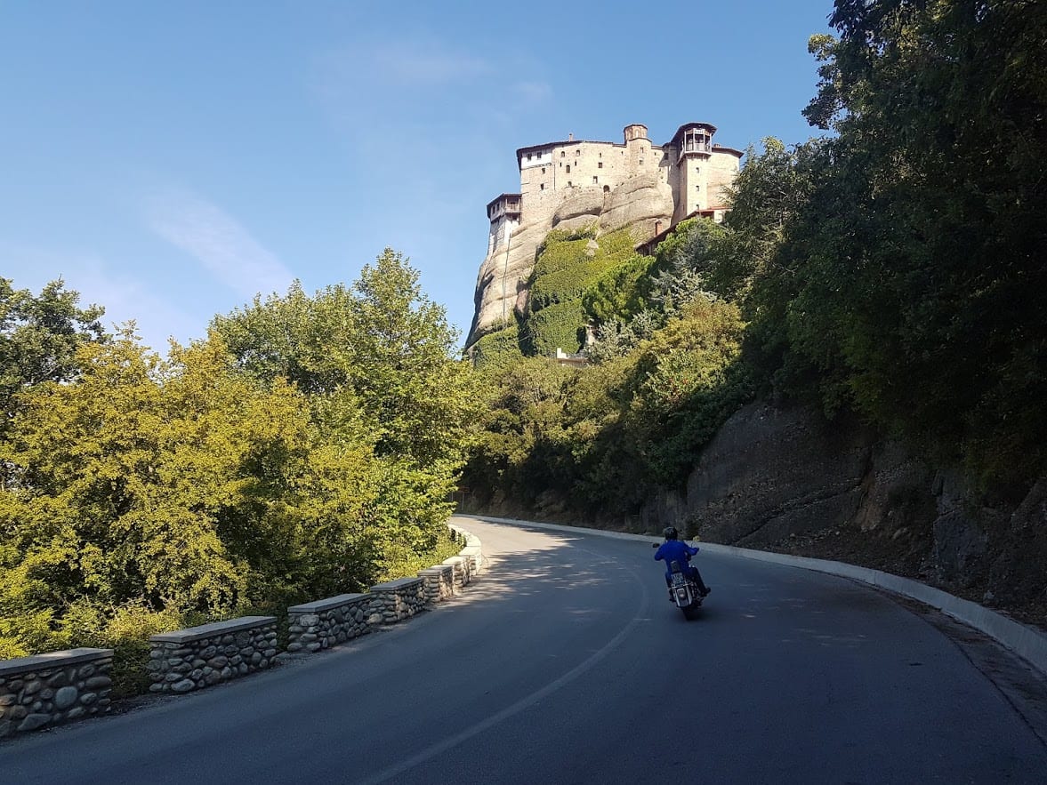 The Monastery of Rousanou in Meteora, Greece