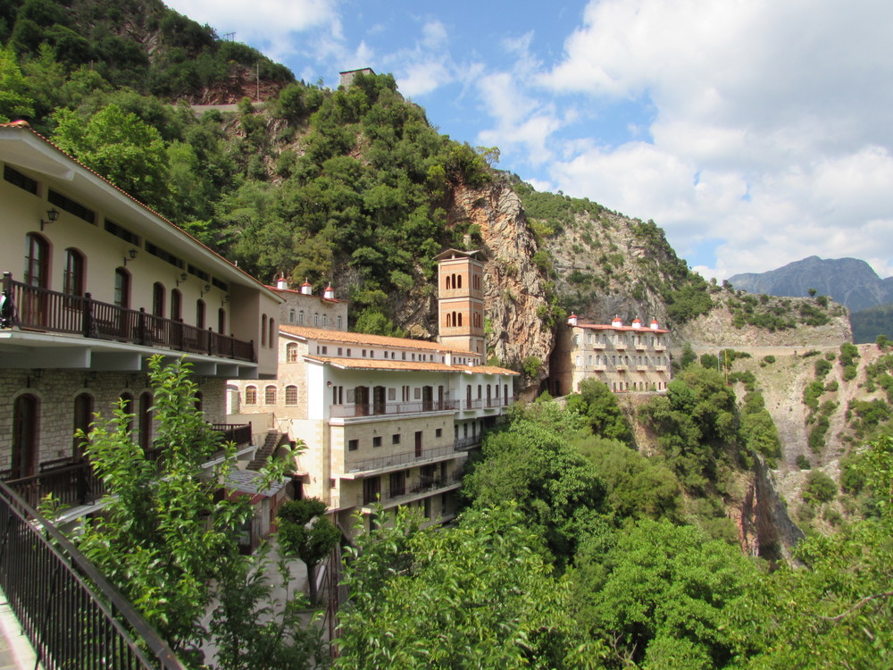 The Proussos Monastery in Greece