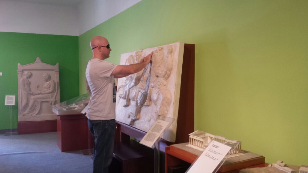 Inside the Tactual Museum of Athens