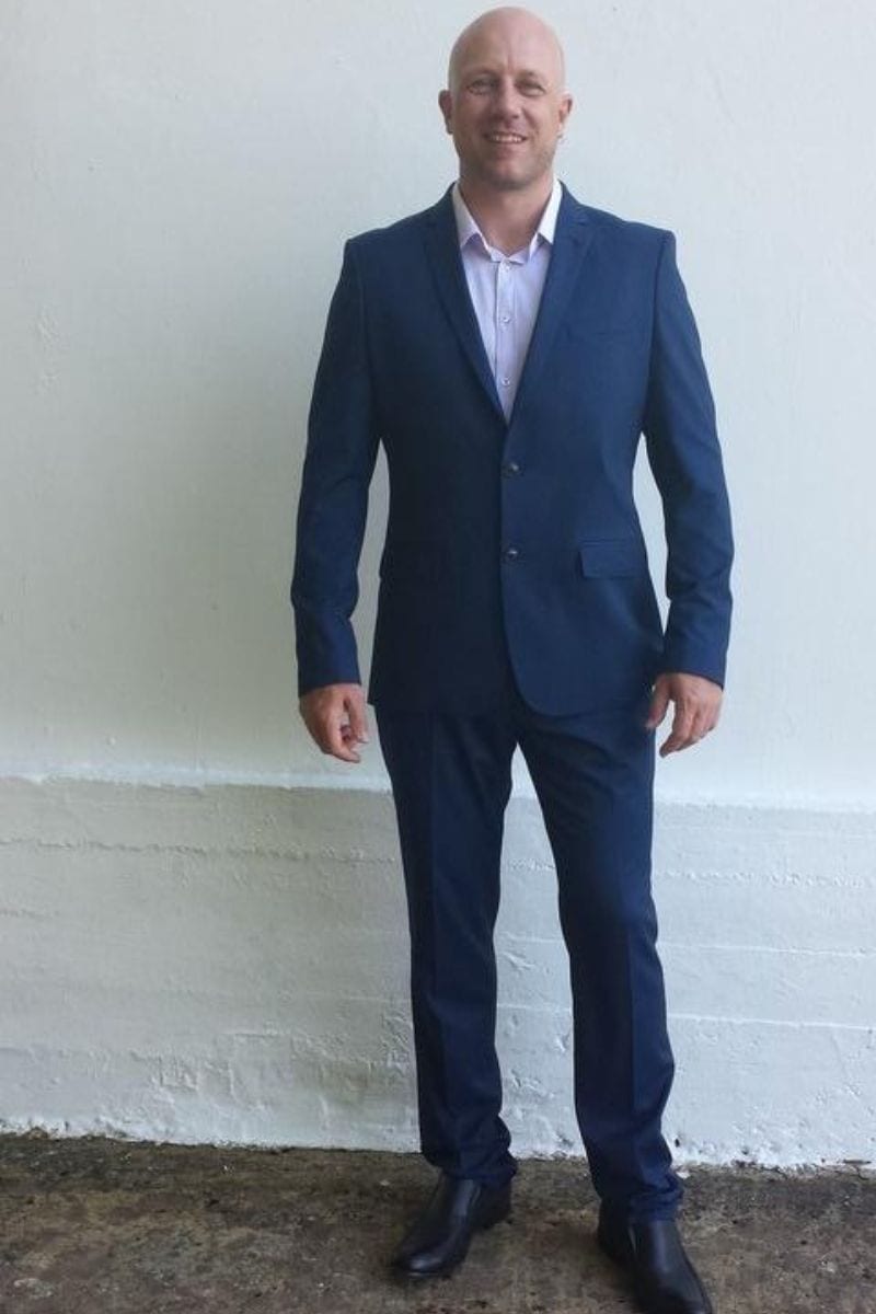 Dave Briggs in a suit