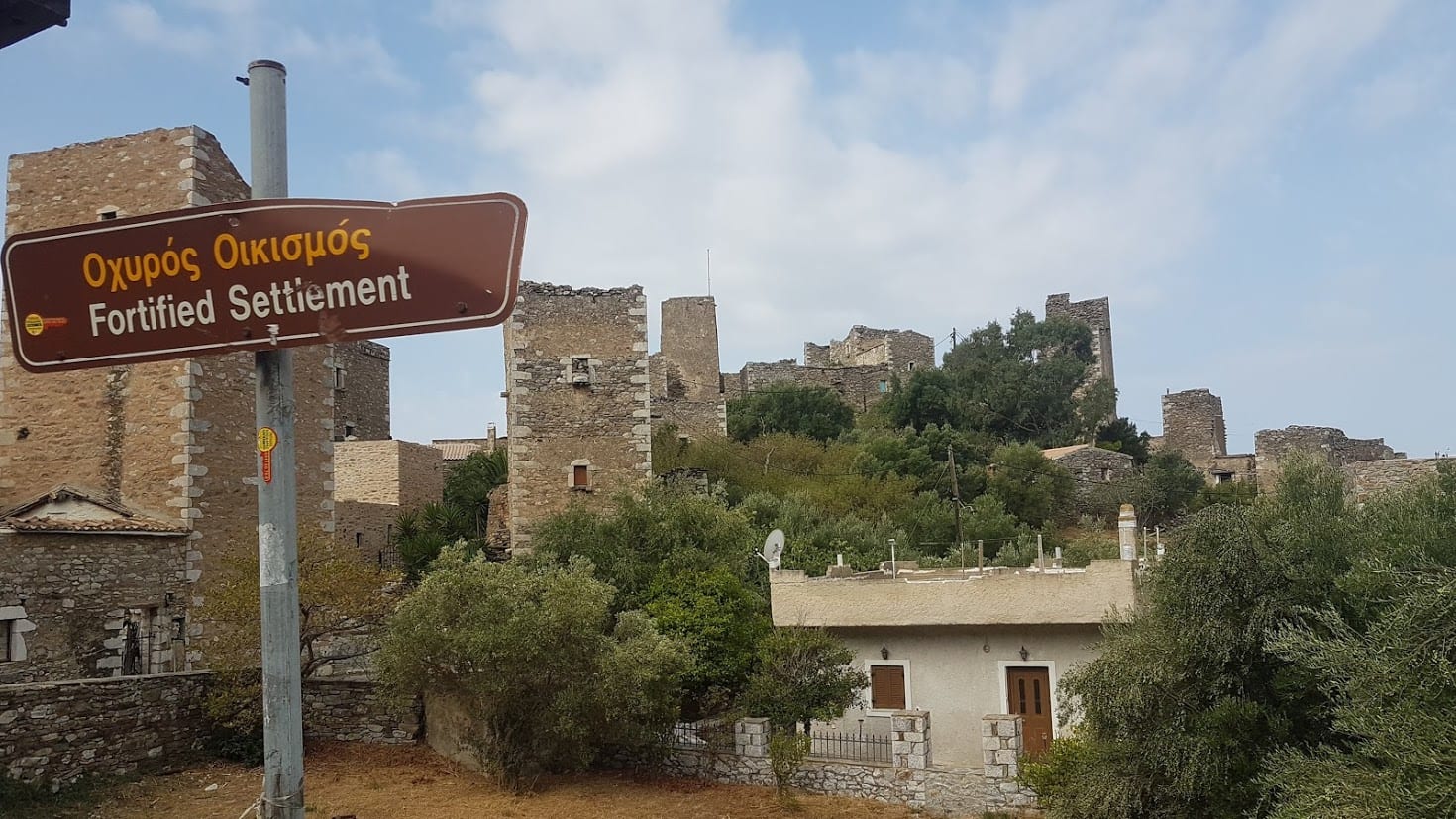 Vathia in the Mani area of the Peloponnese