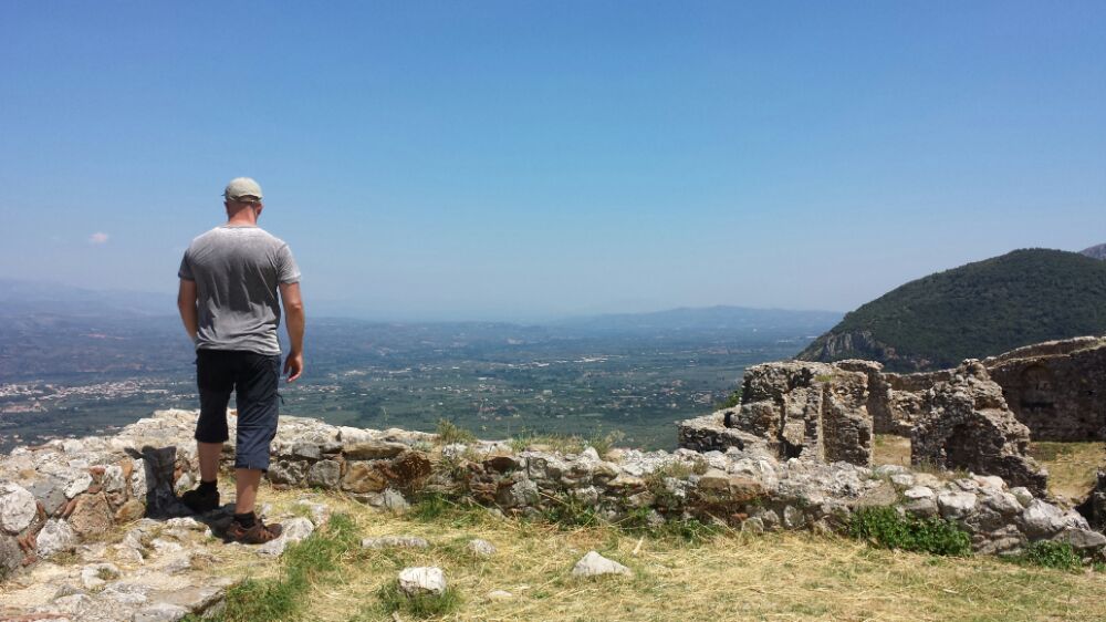Mystras - Byzantine Castle Town and UNESCO Site in Greece