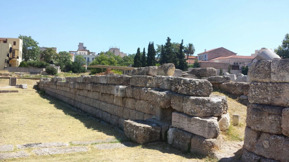 Archaeological Museum of Kerameikos. The complex has some walls surviving from ancient Athens