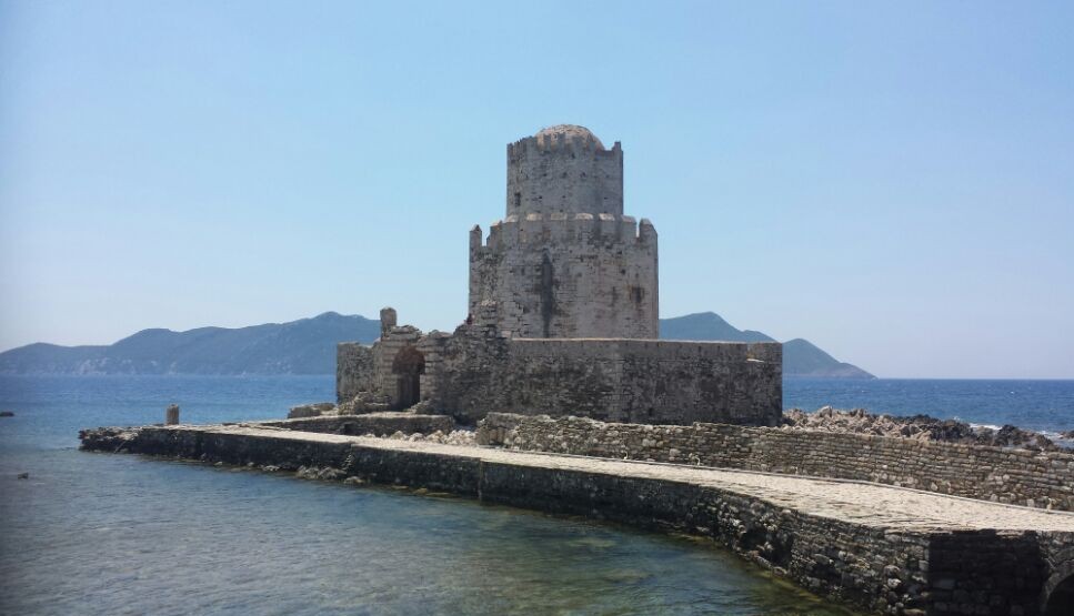 Methoni castle in Greece