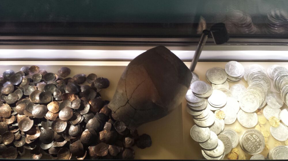 Coin hoard from the Numismatic Museum in Athens