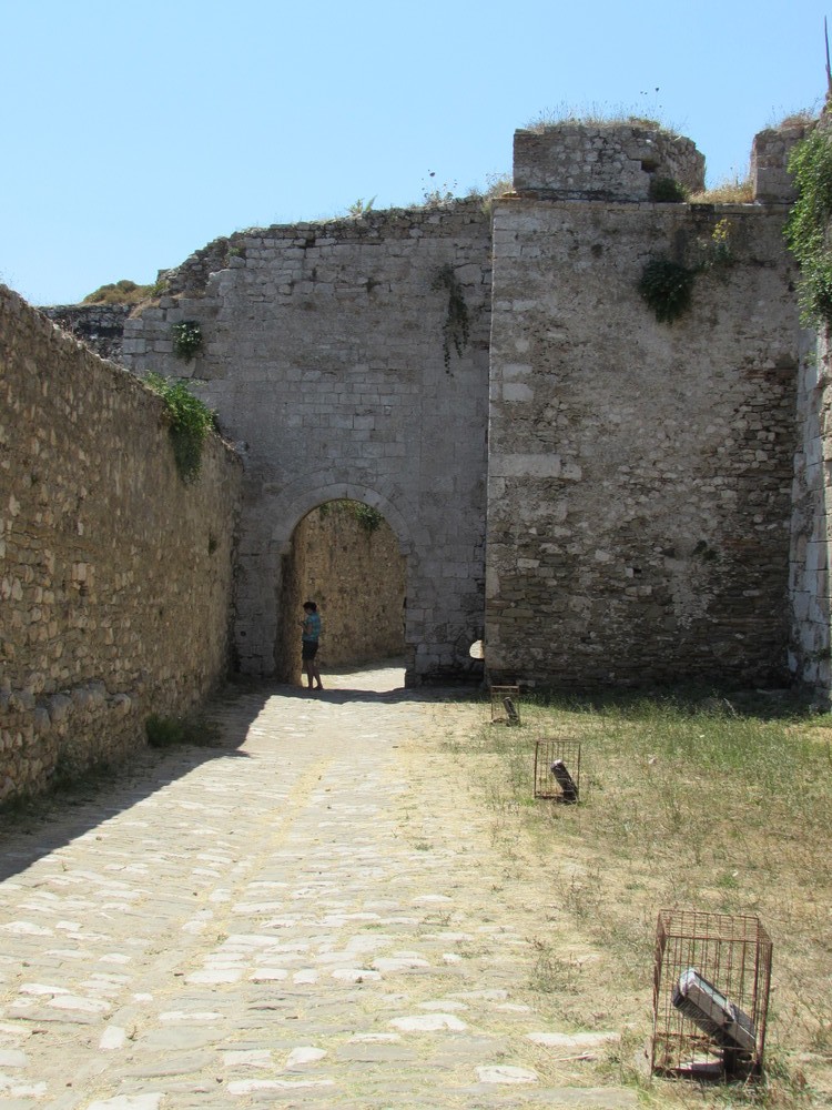 Inside Methoni castle in Greece. Both Koroni and Methoni castles are known as the Eyes of Venice.