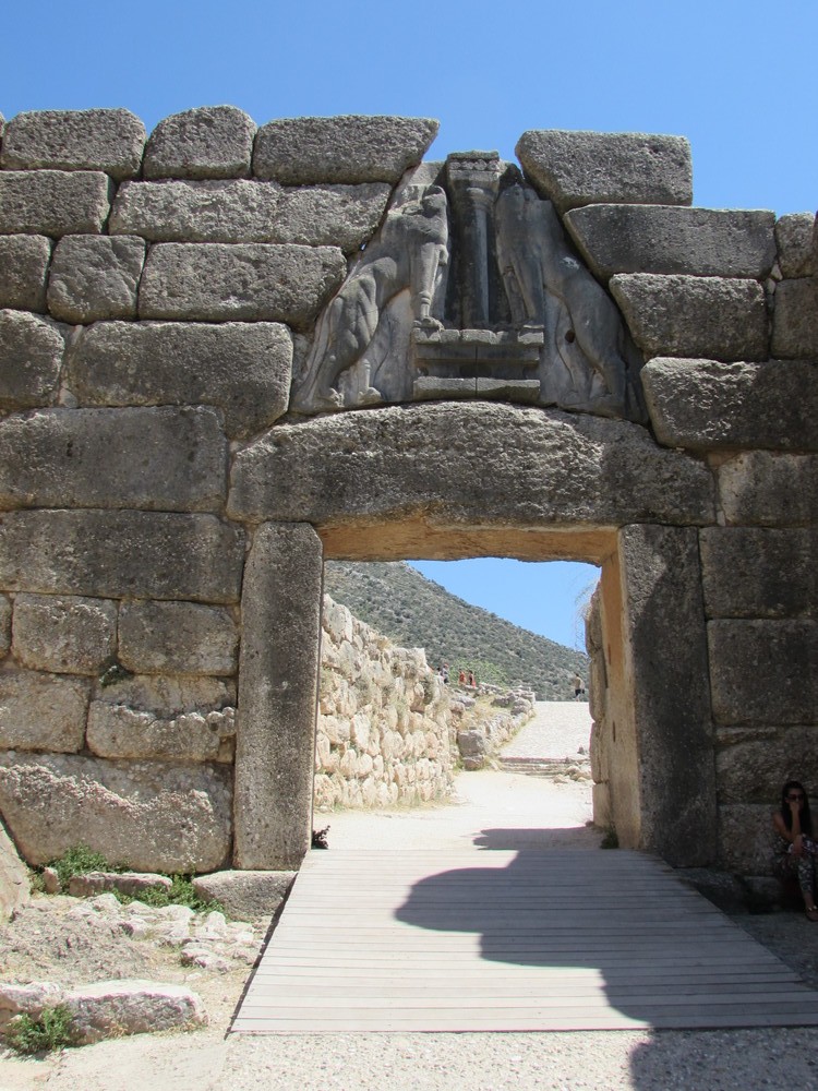The Lion Gate at Mycenae