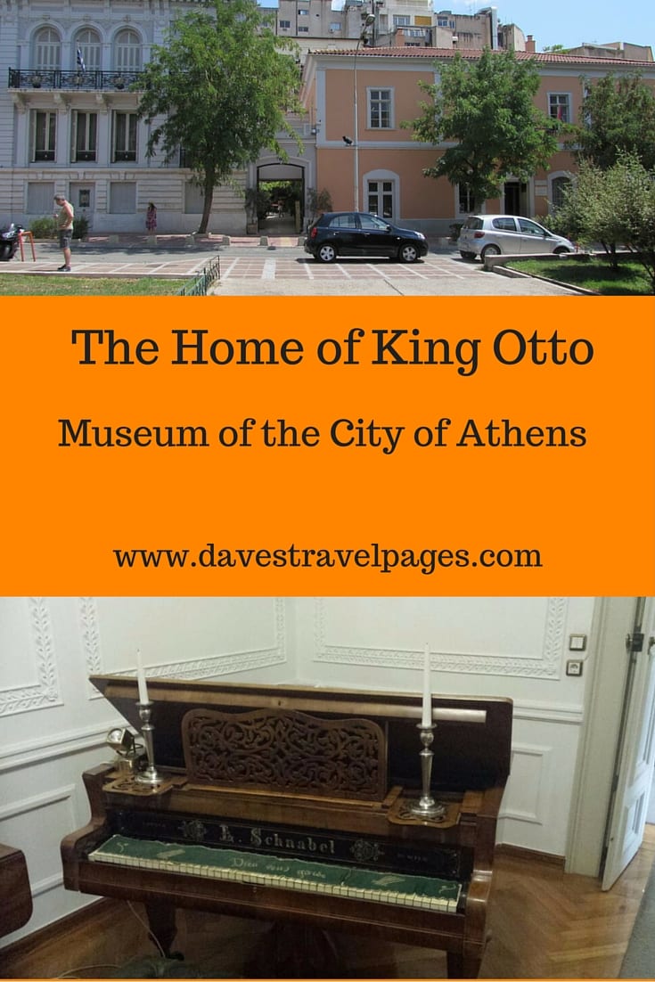 The Museum of the City Of Athens, is a museum that many visitors to Athens may never hear of. In fact, many locals haven't heard of it either! That's a real shame, because where else in Greece can you see the largest painting of Athens ever made, and period 19th century aristocratic furniture all housed in the former palace of a King?