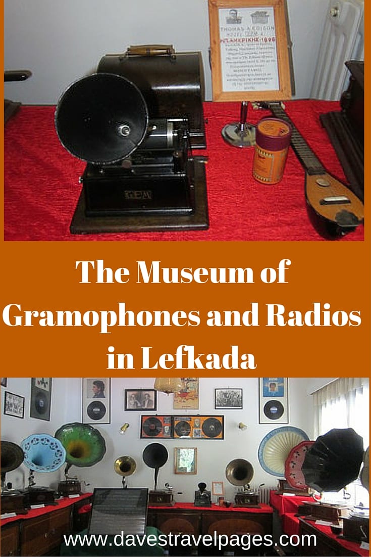 The Museum of Gramophones and Radios in Lefkada, Greece.