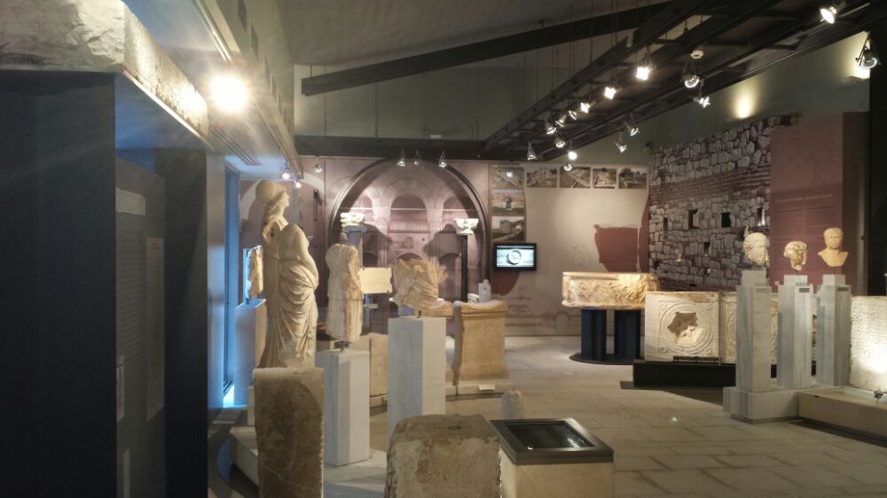 The Nikopolis Museum in Preveza, Greece