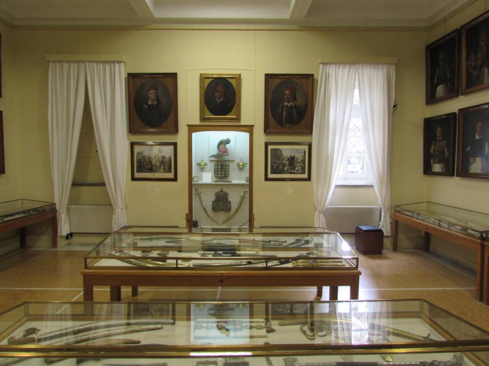 A display inside the National Historical Museum of Greece