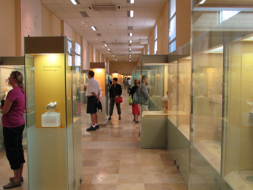 Inside the Museum of the Ancient Agora