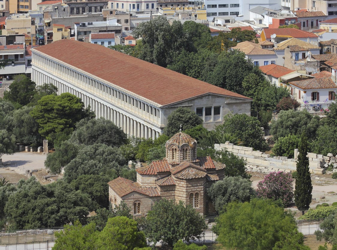 The Stoa of Attalos in the Ancient Agora of Athens