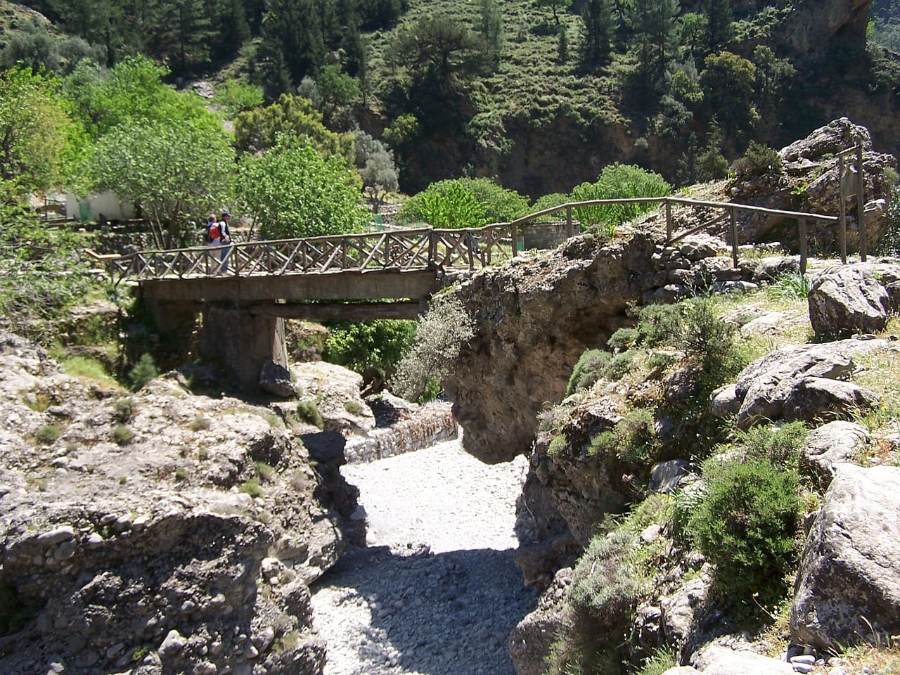Walking the Samaria Gorge in Crete