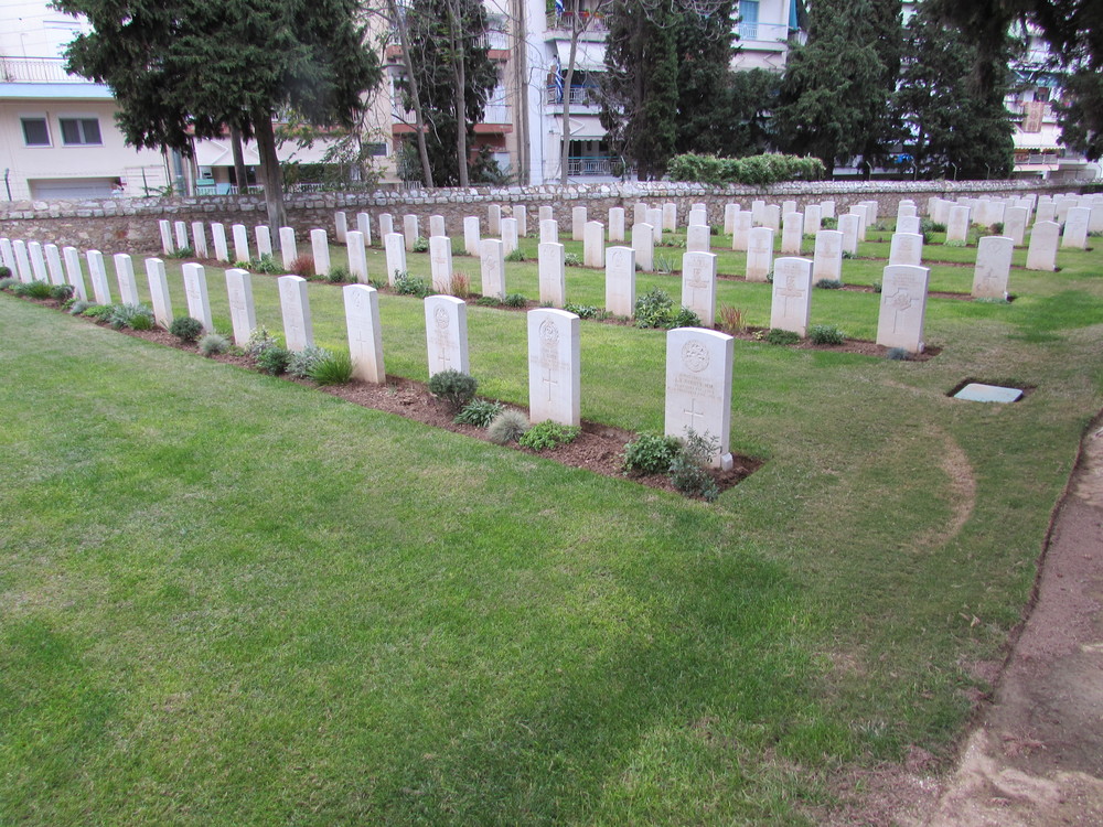 Zeitenlik Allied War Cemetery in Thessaloniki