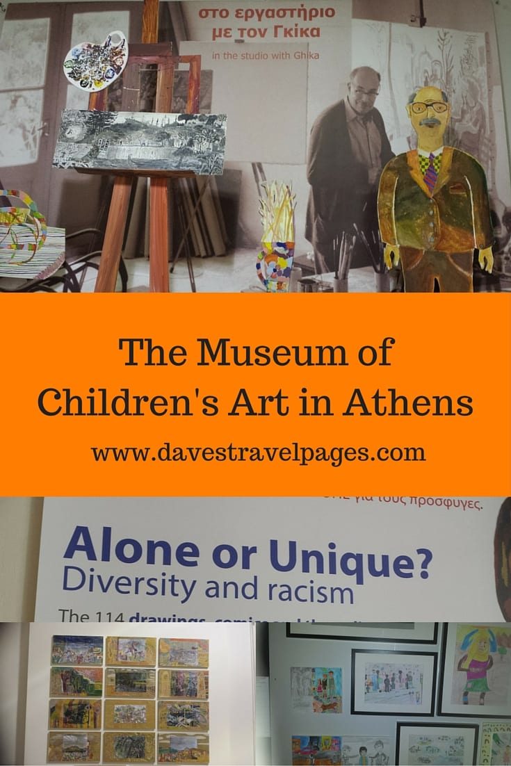 The Museum of Greek Children's Art in Athens, is one of only a handful of museums around the world to feature solely children's art work.