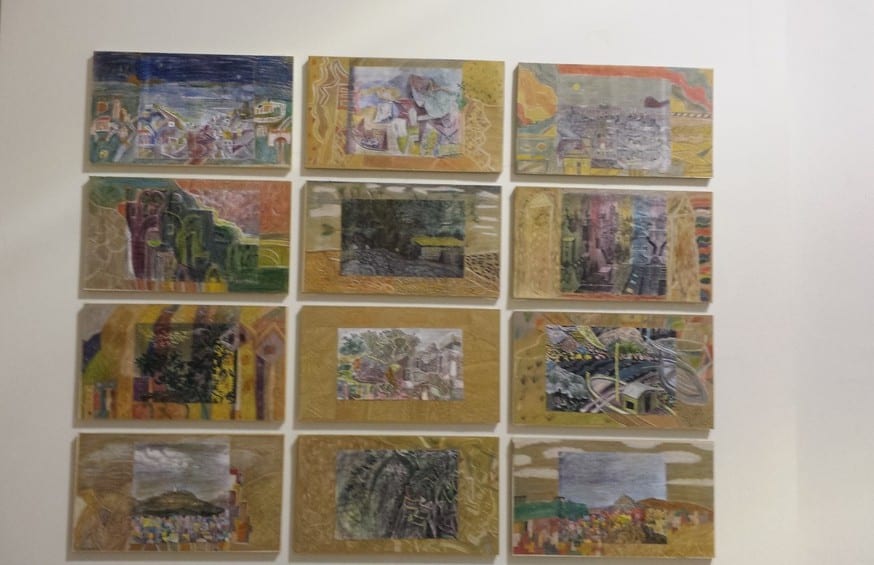 Museum of Chidlren's Art in Plaka, Athens. All the artwork is created by kids under 15 years old.