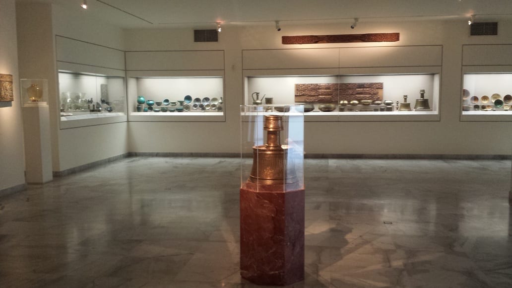 Inside the Museum of Islamic Art in Athens