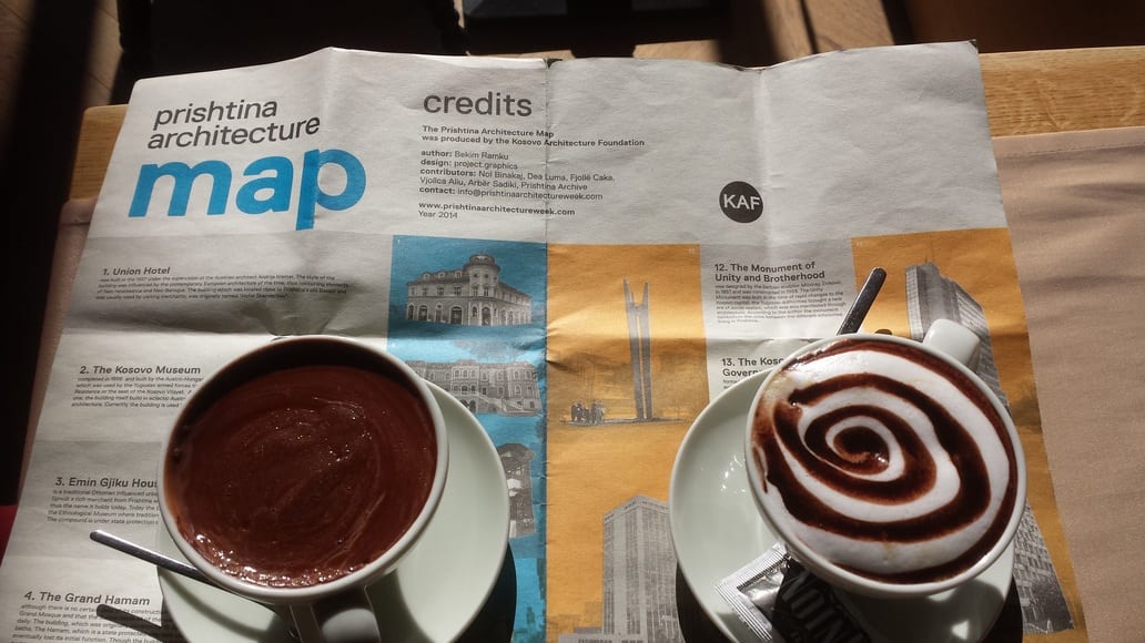 coffee in Pristina