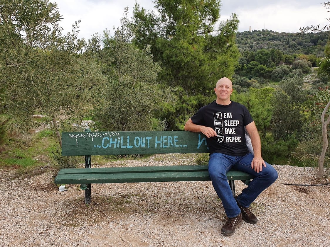 Dave Briggs in Athens Greece