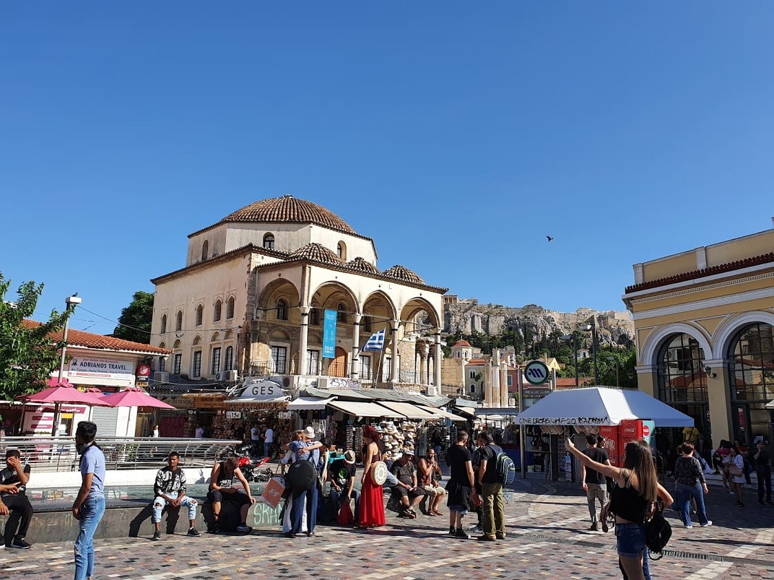Monastiraki Square in Athens