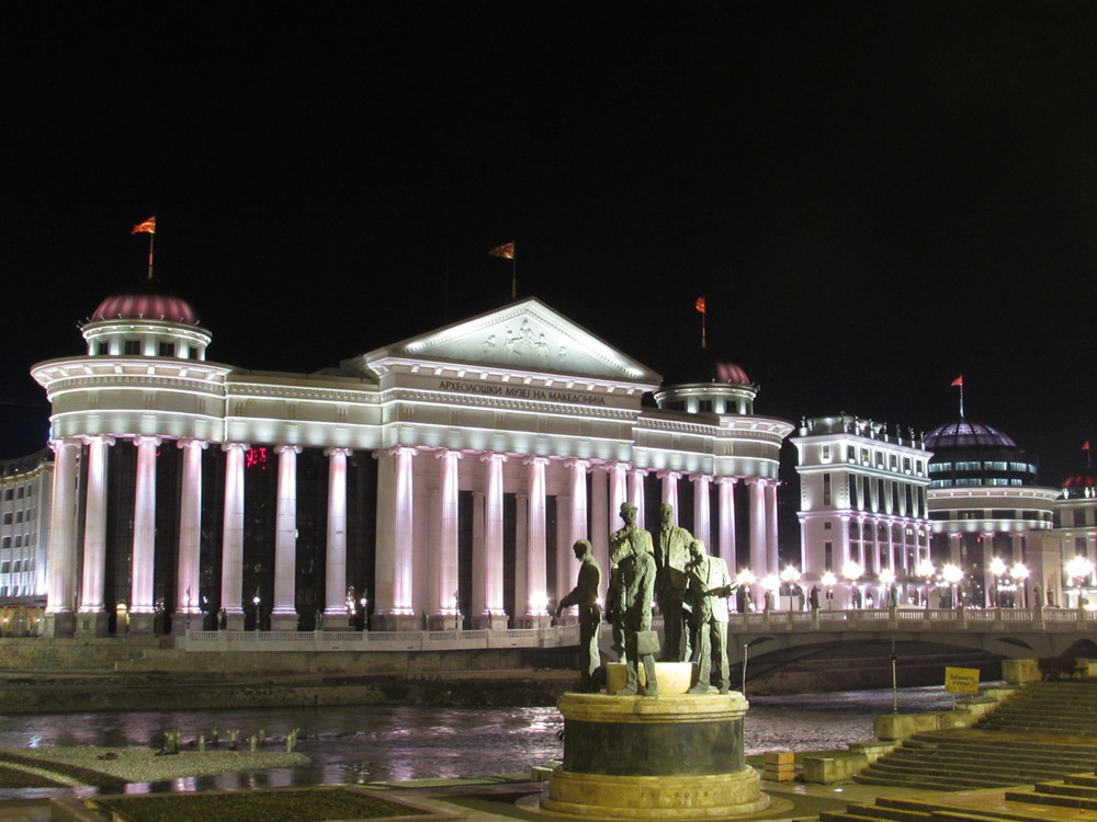 Skopje in North Macedonia