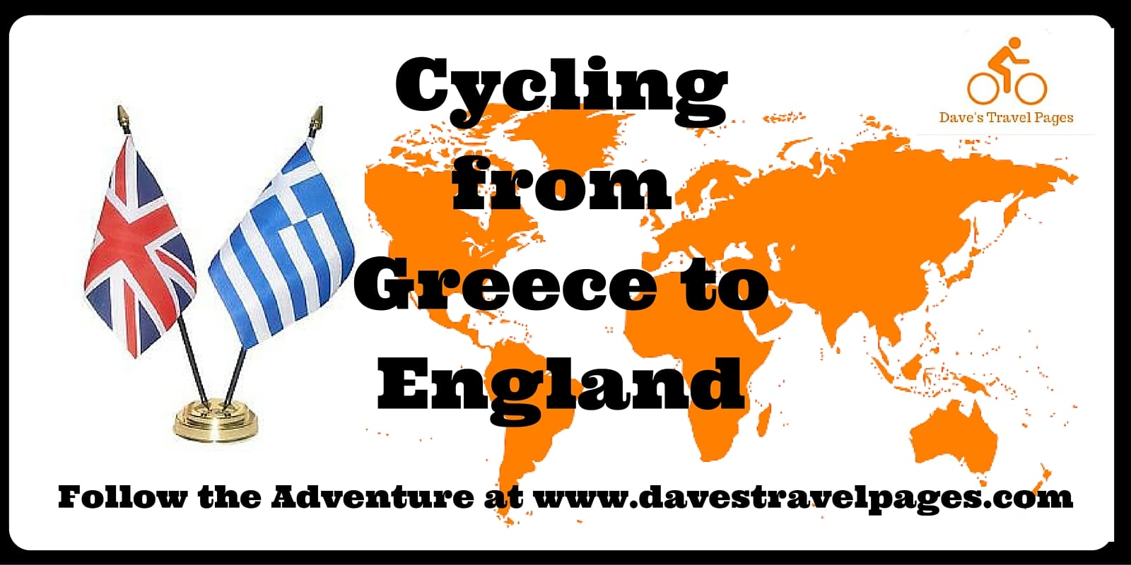 Cycling from Greece to England. Read the full article to find out more about this bicycle touring adventure.