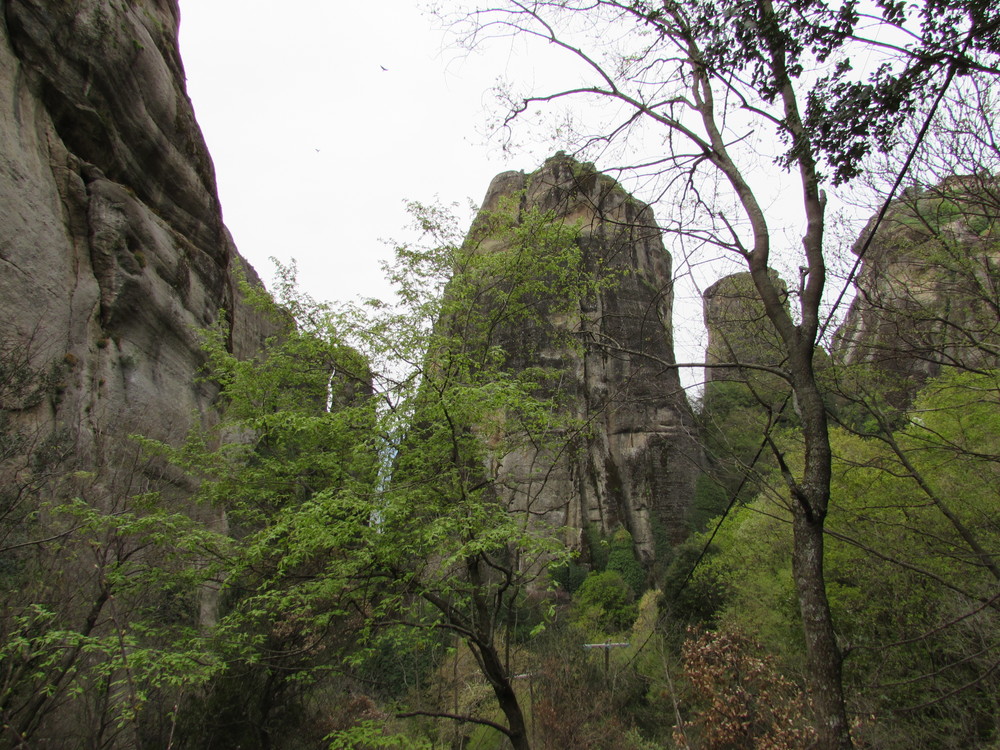 Meteora has some incredible landscapes which look even more epic as you follow the Meteora hiking trails which lead around them!