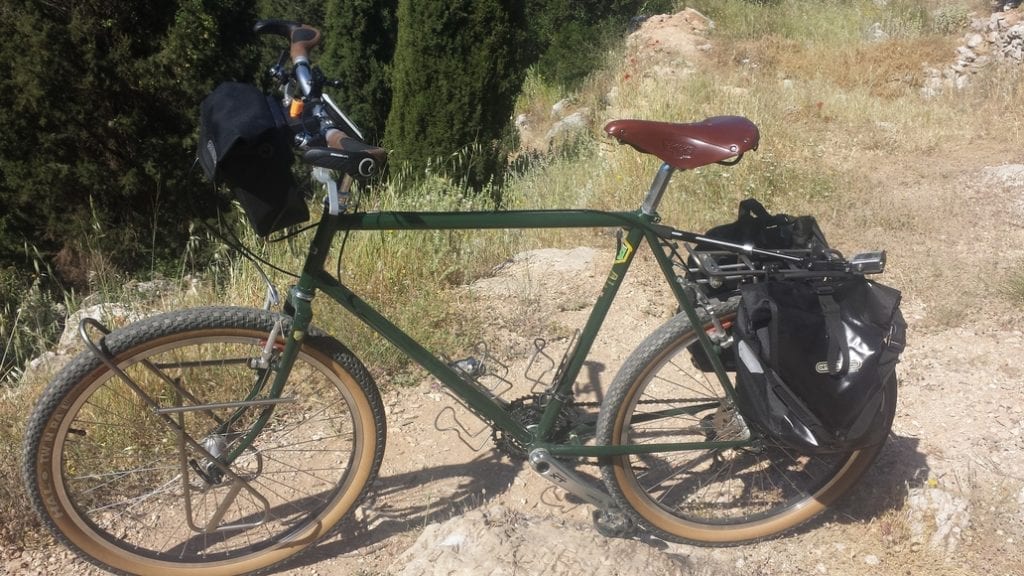 The Stanforth Kibo+ bike is ideal for bicycle touring around the world