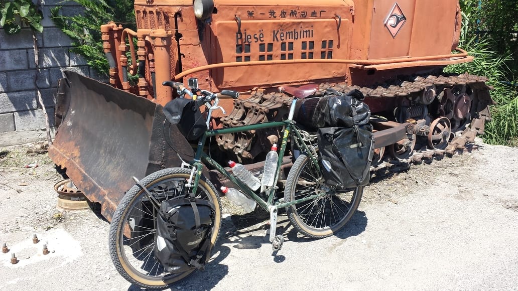 Bicycle touring in Albania can be challenging but incredibly rewarding