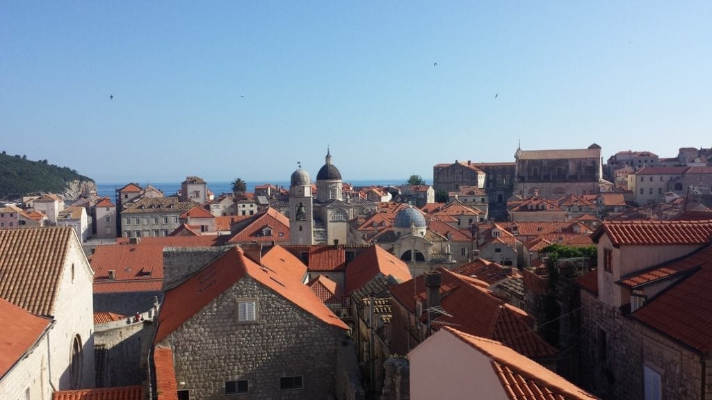 A view out over Dubrovnik - The Pearl of the Adriatic